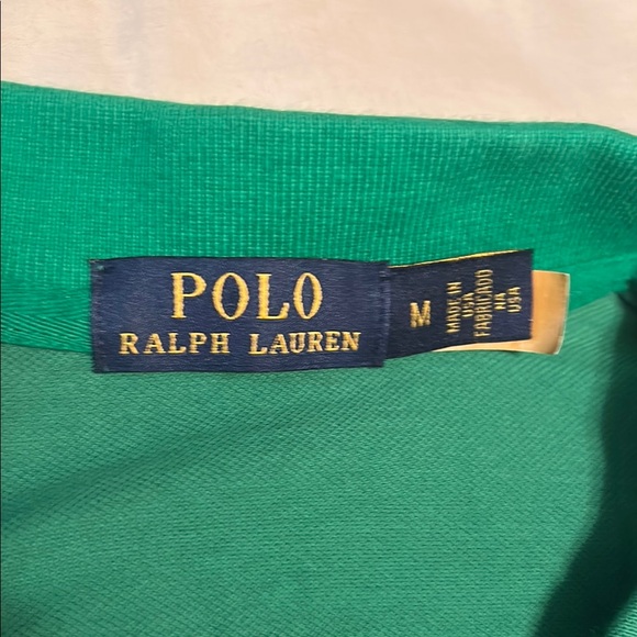 Polo by Ralph Lauren Green Kids Polo Shirt - Picture 2 of 3